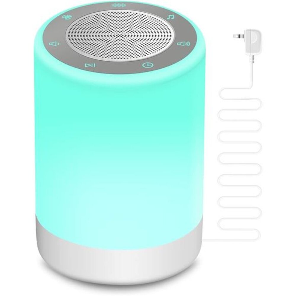 Sound Machine,White Noise Machine for Baby with Night Light, 32 High Fidelity